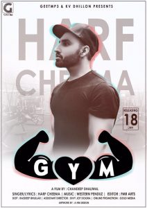 Gym Lyrics - Harf Cheema | Punjabi Song